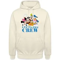 Spreadshirt Hoodie Mickey & Minnie Pluto Goofy Daisy Donald Crew Unisex Hoodie (1-tlg)