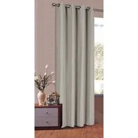 Gardinenbox Gardine, Ösen, blickdicht, Schal Matt unifarben Microsatin Micofaser-Gewebe 20405