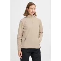 North Bend Troyer NBConni W Atmungsaktive Fleecepullover mit Troyer Kragen