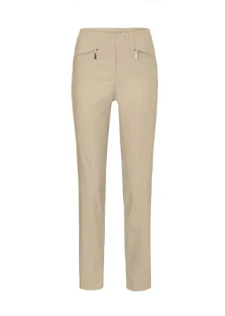 GOLDNER 2-in-1-Hose "Kurzgröße Schlupfhose LOUISA mit Steppnähten"