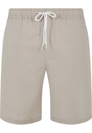 URBAN CLASSICS Shorts "Urban Classics Herren Basic Seersucker Shorts"