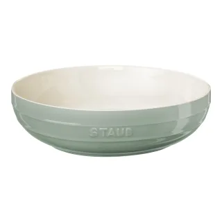 Staub Ceramique Schüssel 28 cm, rund, Eukalyptus, Keramik