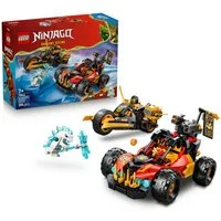LEGO® Kais und Coles Kombi-Flitzer (71864), LEGO Ninjago Konstruktionsspielsteine, (394 St), Made in Europe