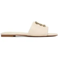 Nine West Nine West Damen-Flip-Flops in Creme Badepantolette