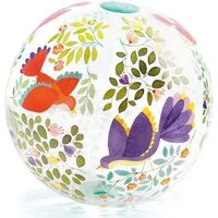 DJECO Wasserball Aufblasbarer Wasserball Ø 35 cm, robust, für Kinder ab 3 Jahren