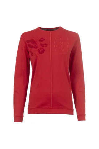 squesto - Leichtsweat 1/1 ruby red - Gr. - 40