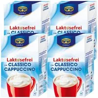 Krüger Kaffee, Krüger Cappuccino Classico Laktosefrei mit extra Schaum 150g, 4er Pack