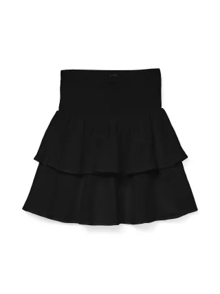 VERO MODA - VMNATALI HW SMOCK SHORT SKIRT WVN NOOS Black - Gr. - S