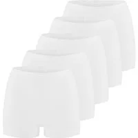 ESGE - Die Wäsche-Macher Pagenslip 5er-Pack Basic - Feinripp (Spar-Set, 5-St) Pagenschlüpfer - Baumwolle