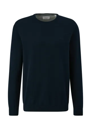 s.Oliver - Strickpullover blau - Gr. - M