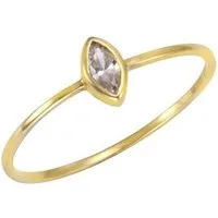 CELESTA Fingerring Gold 375 Zirkonia weiß