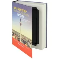 HMF Buchtresor getarnter Buchsafe für zuhause, innovatives Geheimversteck für Wertsachen, 23 x 15 x 4 cm