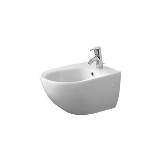 Duravit Architec Wand Bidet 2531150000 mit Überlauf, mit Hahnloch, weiss