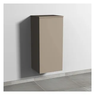 Sanipa 3way Mittelschrank mit 1 Tür, Sandgrau-Matt, SF12367 SF12367