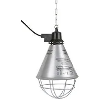 Kerbl Infrarotlampe Wärmestrahler für Ferkel Küken ohne Lampe, 21 cm, Kabel 2,5 m