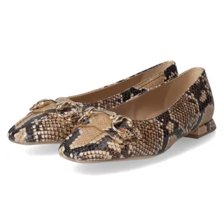 Högl Ballerinas  Beige - Gr. 36 -  Echt Leder