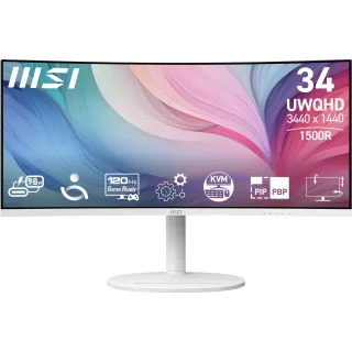 MSI Modern MD342CQPWDE curved | 9s6-3pc59h-013 | 34" UWQHD - 120Hz