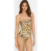 LSCN by LASCANA Badeanzug Jojo mit modernem Animalprint