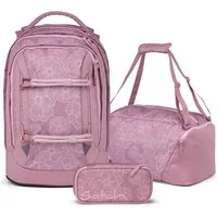 Satch Schulrucksack Pack (3tlg, inkl. Schlamperbox und Sporttasche)