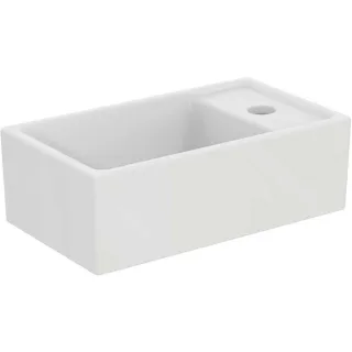 Ideal Standard Eurovit Plus Handwaschbecken E2129AA mit Idealstream Paket, Ablage rechts