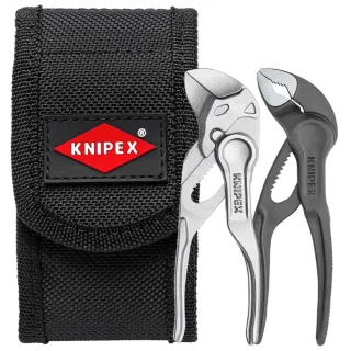 KNIPEX Mini-Zangenset XS 1 x 87 00 100, 1 x 86 04 100 150 mm - 002072V04XS