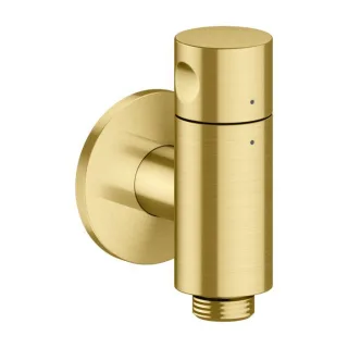 hansgrohe AXOR One Wandanschluss Stop 48781950 mit Absperrventil, brushed brass