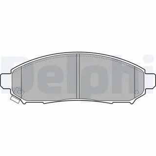 Delphi Bremsbel?ge vorne Nissan Np300 Pathfinder 2,5