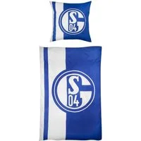 FC Schalke 04 Bettwäsche Bettwäsche Wende, Renforcé, 2 teilig