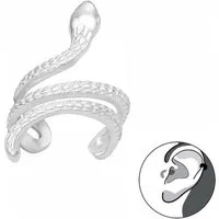 ALEXANDER YORK Ohrklemme SCHLANGE, 925 Sterling Silber