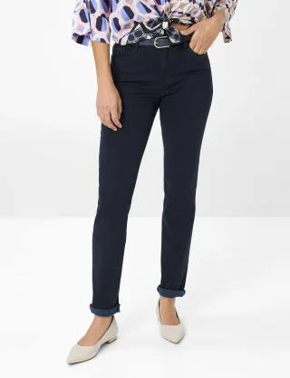 Brax Damen Five-Pocket-Hose Style SHAKIRA NAVY, dunkelblau, Gr. 32K