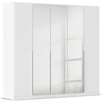 OTTO home Drehtürenschrank Kleiderschrank Schrank Garderobe AGORDO mit Dekor- oder Hochglanzfront (in zwei Griff-Farben, Breiten 91-405 cm) durchdachte Innenausstattung, in 8 Breiten und 2 Höhen MADE IN GERMANY