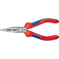 Verdrahtungszange 13 02 160 rot/blau, Länge 160mm, Crimpen 0,5 bis 2,5mm²