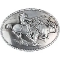 Ware aus aller Welt Gürtelschnalle Western Gürtelschließe Wild West Wechselschnalle Buckle (1-St)