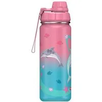 Step by Step Trinkflasche Edelstahl Trinkflasche Sealife 0,5 l, Kinder-Flasche, nicht Spülmaschinengeeignet, 500 ml
