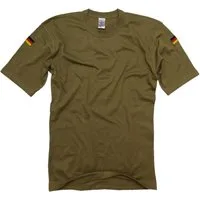Leo Köhler T-Shirt Original Bundeswehr Leo Köhler T-Shirt Tropen mit Flaggen