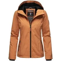 Marikoo Outdoorjacke Brombeere sportliche Übergangsjacke mit Kapuze