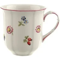 Villeroy & Boch Becher Petite Fleur Becher mit Henkel 0,3 l, Premium Porcelain