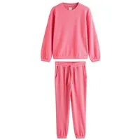 Next Pyjama Kuschliger Langarm-Schlafanzug mit Waffelstruktur (2 tlg)