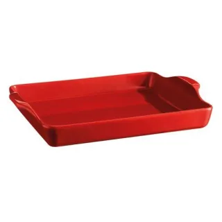 Emile Henry Focaccia Brotbackform Grand Cru/Rot
