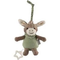 Sterntaler® Spieluhr Spieluhr S ESEL Emmilius, (2-tlg), Spieluhr Esel aus Flausch, spielt „The Sound of Silence“, mit Bändern