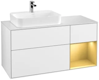 Villeroy & Boch Waschtischunterschrank Finion G40 1200x603x501mm Wandbel. WT li , G401HFGF G401HFGF