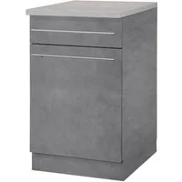 wiho Küchen Unterschrank Chicago 40 cm breit, 1 Schubkasten und 1 Tür