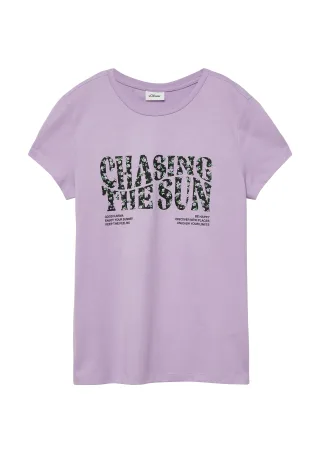 s.Oliver - T-Shirt lila - Gr. - 176