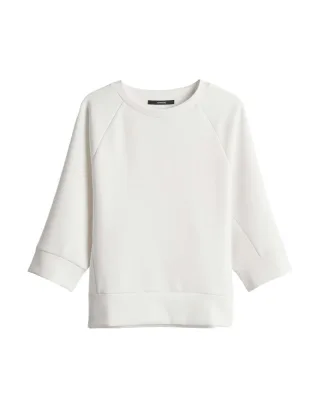someday - Sweatshirt - Ulea weiß - Gr. - 38
