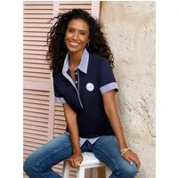 heine T-Shirt Poloshirt Kurzarm