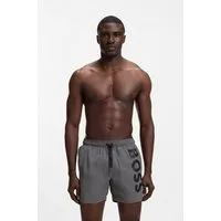 BOSS Badeshorts Octopus Mit BOSS Logoschriftzug, elastischer Taillenbund mit Kordel