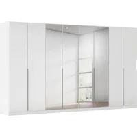 OTTO home Drehtürenschrank Kleiderschrank Schrank Garderobe AGORDO mit Dekor- oder Hochglanzfront (in zwei Griff-Farben, Breiten 91-405 cm) durchdachte Innenausstattung, in 8 Breiten und 2 Höhen MADE IN GERMANY
