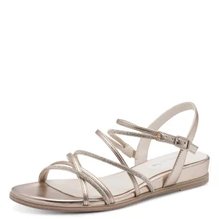 Tamaris - Da.-Sandalette light gold - Gr. - 40