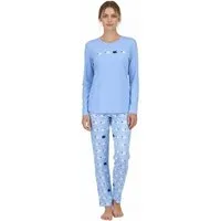 Ringella Schlafanzug Ringella Damen Schlafanzug Langarm Schafe Fjord (1 tlg) Damen Pyjama mit Schäfchen