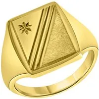 Firetti Fingerring Schmuck Geschenk Silber 925 Herrenring Silberring Siegelring